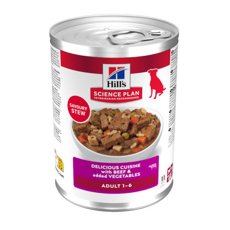 Hill's Science Plan Canine Adulto estofado con vacuno y verduras