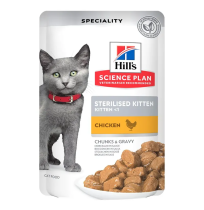 Hill's Science Plan Feline Sterilised Kitten Pollo