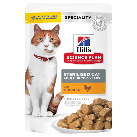 Hill's Science Plan Feline Sterilised Mature Pollo