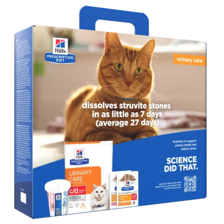 Hill's Prescription Diet Feline c/d Multicare Stress Kit de prueba