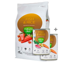 Natura Diet Fish & Rice (Salmón y Arroz) para perros medianos y grandes