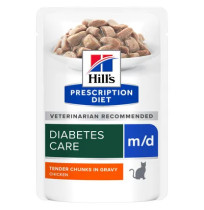 Hill's prescription diet feline m/d (lata)