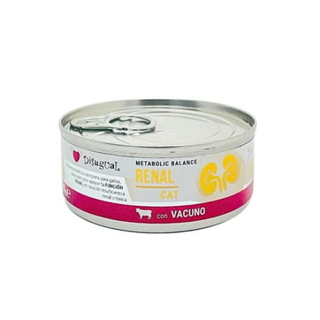 Disugual Cat Renal Vacuno latas para gatos