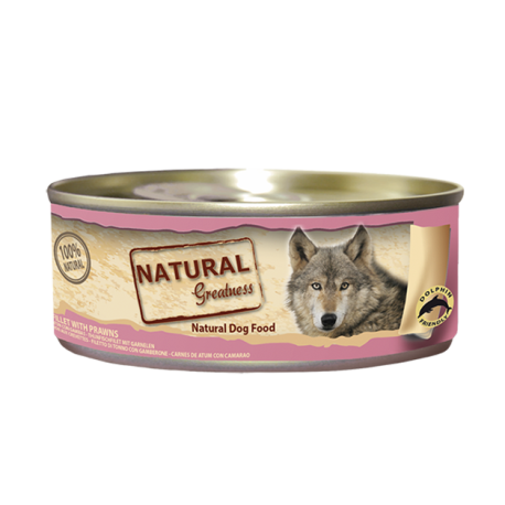 Natural Greatness Filete de atun y gambas