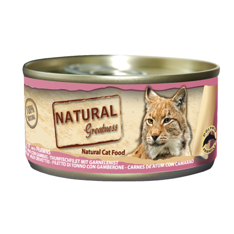Natural Greatness Filete de atun y gambas