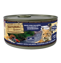 Natural Greatness Pavo con salmon, calabaza y arandanos