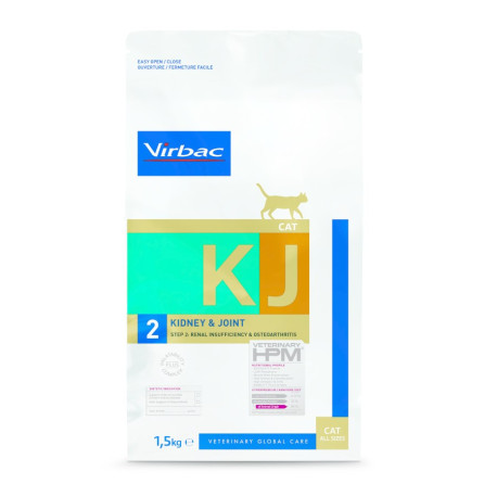 Virbac KJ2 Cat Kidney & Joint para gatos OUTLET