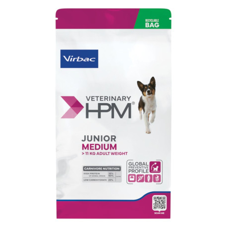 Virbac Junior Medium para perros raza mediana