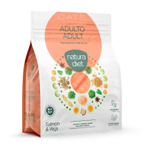 Natura Diet CATS Adult Salmon 400g saco pequeño