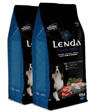 Lenda Pure Fish - High Meat "Grain Free" 10kg para perros