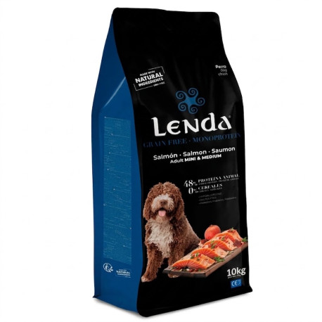 Lenda Salmón - Monoproteico "Grain Free" 10kg Para Perros