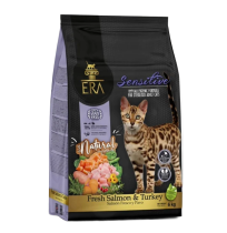 ERA STERILISED SENSITIVE ADULT - Salmon & Turkey para gatos