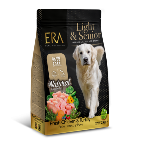 ERA Grain-Free Senior & Light M/L - Chicken & Turkey