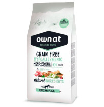 Ownat Hypoallergenic Iberian Pork (cerdo ibérico) grain free para perros