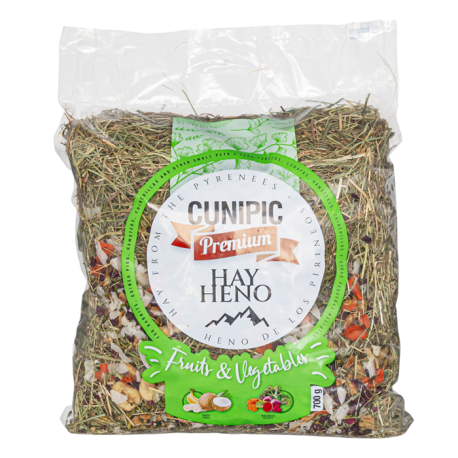 CUNIPIC Premium Heno con Frutas y Verduras