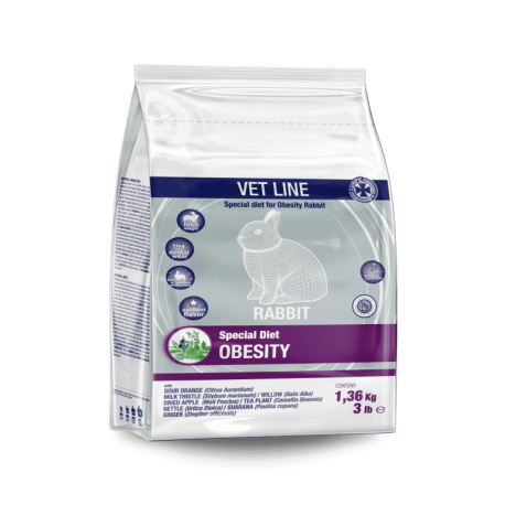 CUNIPIC Vetline obesity para conejos