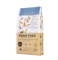 Saco pienso Natura Diet Salmon & Coco en formato 3 Kg