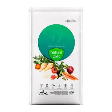 Natura Diet +7 Senior para perros ancianos OUTLET